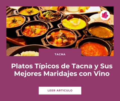 Platos Tipicos de Tacna y Sus Mejores Maridajes con Vino